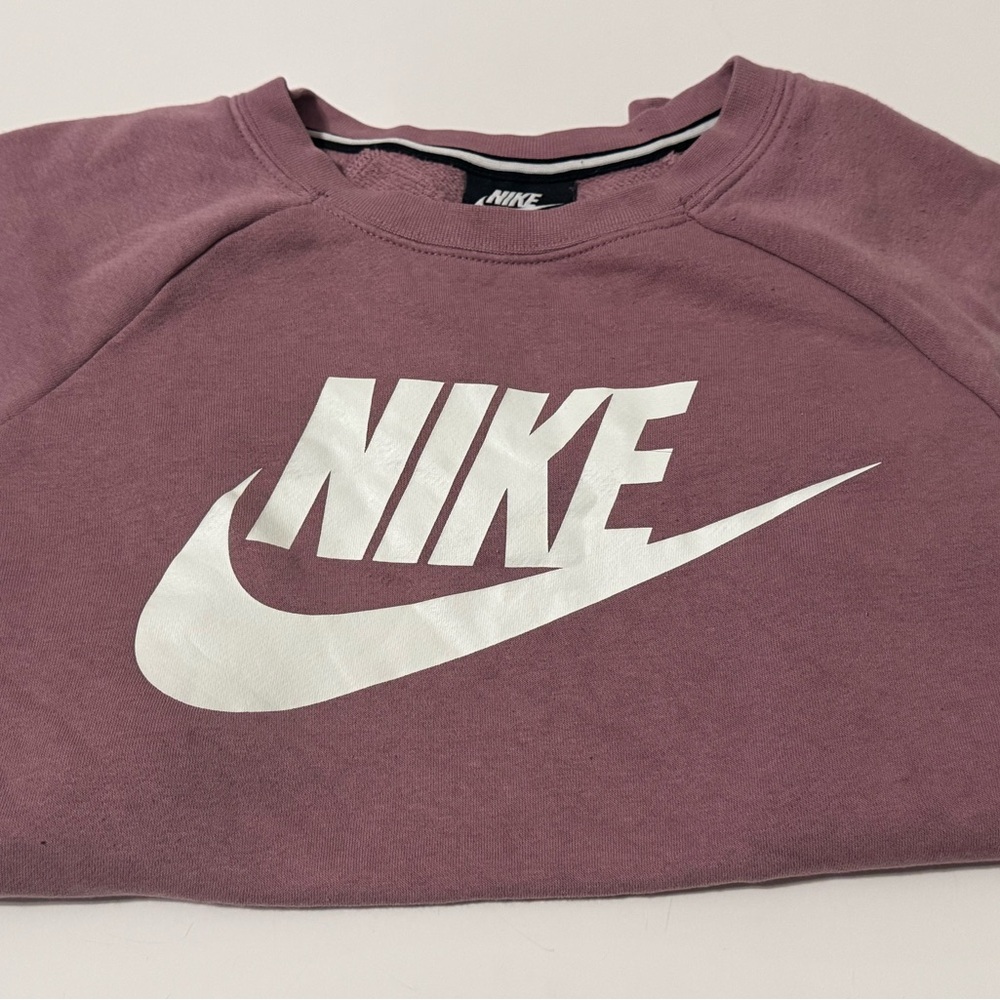 Nike Purple Crewneck Pullover Sweater